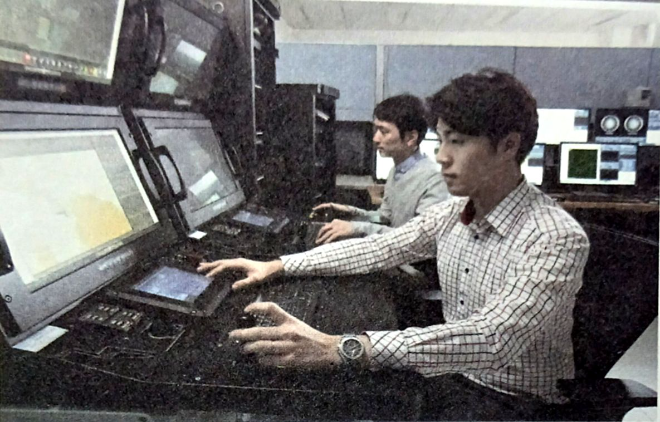 LIG넥스원 판교하우스 내에 설치된 LBTS(Land Based Test System) 전경. 사진= LIG D&A