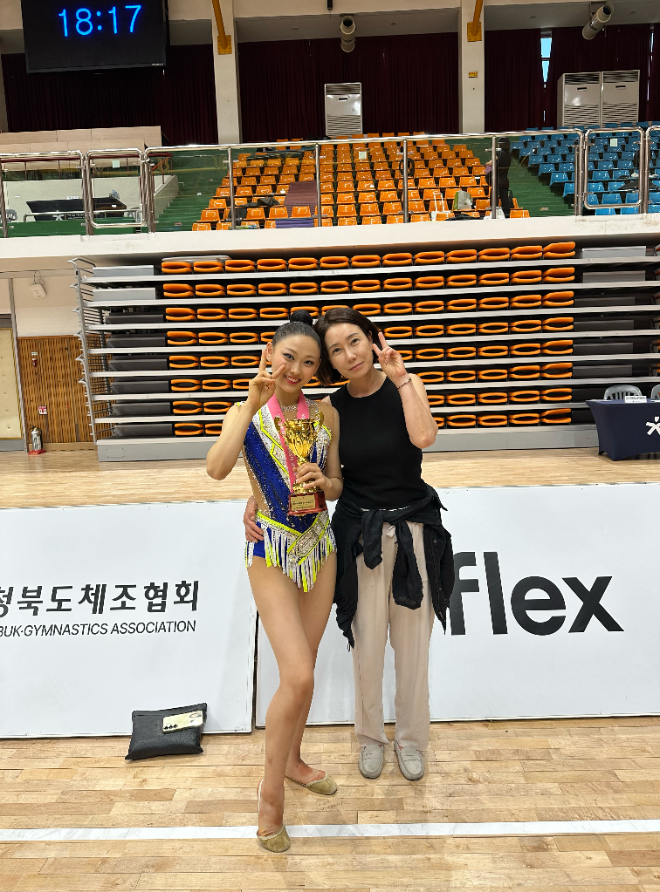 사진=임채연과 어머니