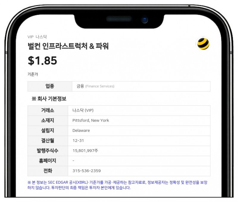 벌컨 인프라스트럭처 & 파워, 2분기 매출 340만 달러…전년비 950만 달러 감소