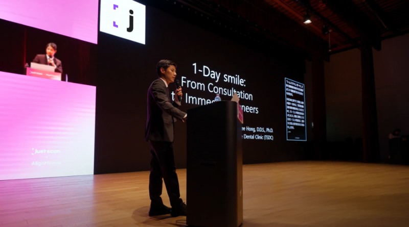 (photo ; last seminar of justscan, director’s presentation)