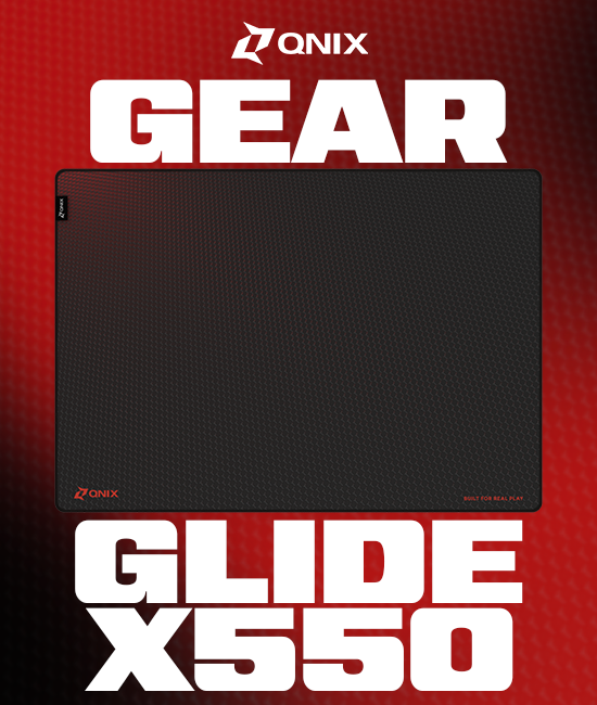 큐닉스, 장패드 ‘GLIDE-X550’ 출시게이밍 기어 시장 진출