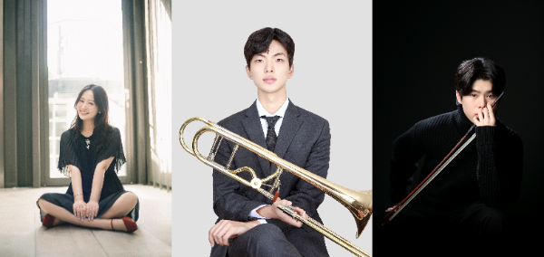 (왼쪽부터) 소프라노 양수빈, 트롬보니스트 서주현, 베이시스트 유시헌/현대차 정몽구 재단