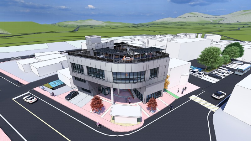 삼산면 기초생활거점 조성 조감도 (사진제공=해남군)