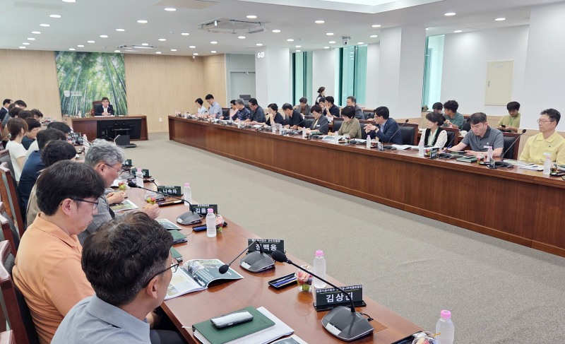 ‘2027 남도정원 비엔날레’ 기본계획 수립 용역 최종보고회 (사진제공=담양군)