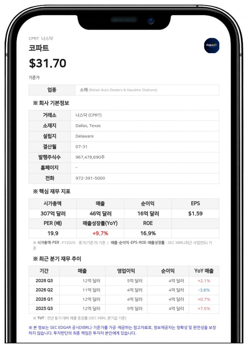 코파트, 제인 포콕 신임 사장 보상 패키지 확정…연봉 80만 4000달러