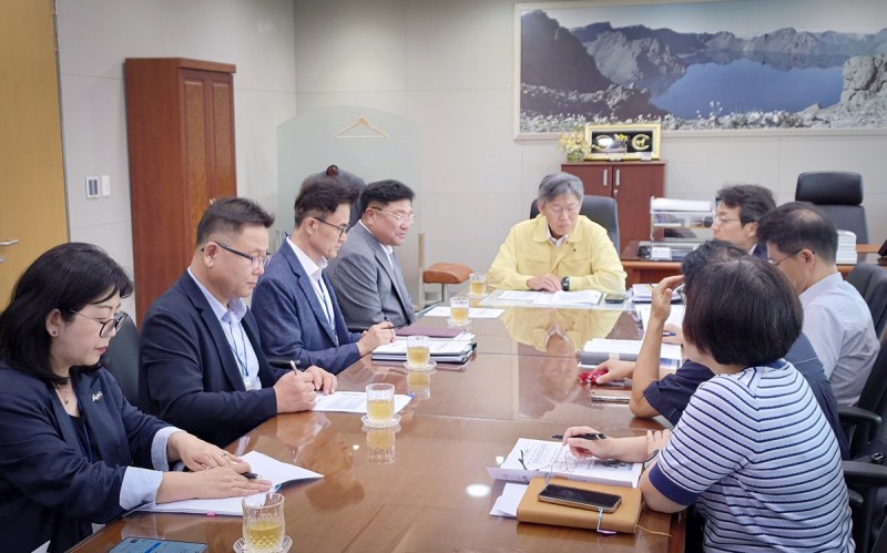 국토교통부 방문 모습. /광주시