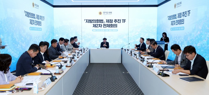 지방의회법 제정 추진 태스크포스 제2차 회의