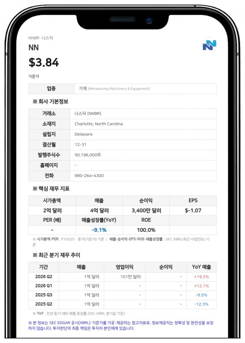 NN, 2분기 실적 호조에 연간 가이던스 상향…AI 데이터센터·방산 시장 공략 속도