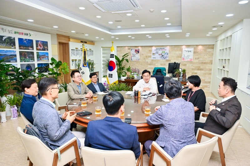 지난 19일 진행된 인터뷰 모습. /양평군