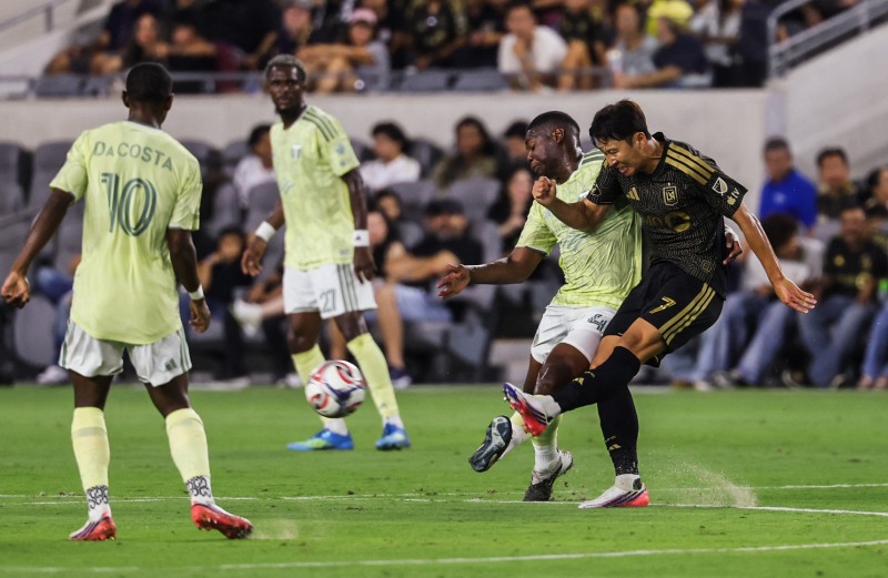 LAFC의 손흥민(오른쪽). / 사진=연합뉴스
