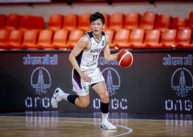 한국의 윤지원 / 사진=FIBA 홈페이지 캡처. 연합뉴스