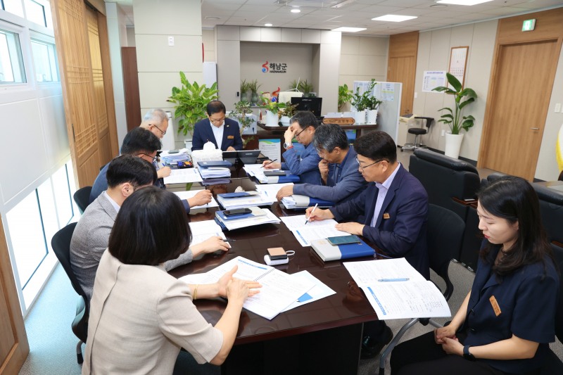 제2차 공공기관 이전 대비 전략회의 (사진제공=해남군)