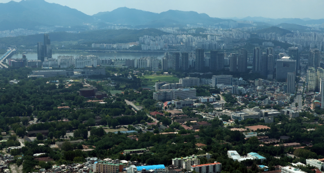 서울 용산공원 일대/뉴시스