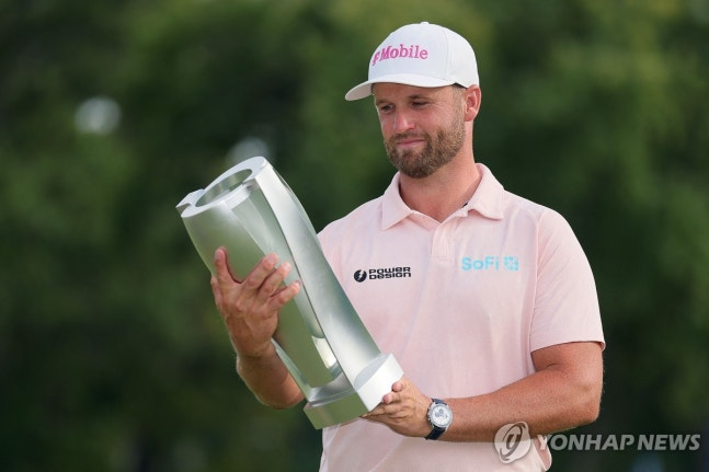 BMW 챔피언십에서 우승한 윈덤 클라크 / 사진=연합뉴스