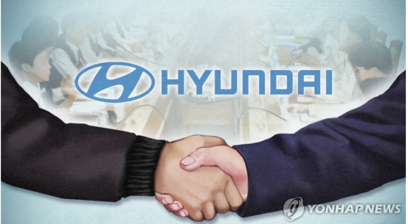 현대차 노사가 25일 올해 임금협상 잠정합의안을 타결했다. 31일 조합원 투표를 통과하며 타결된다. 자료=연합뉴스