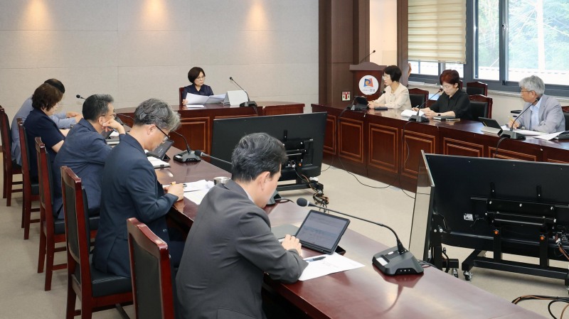 ‘경기도 제2회 추경예산 편성 영향 파악 보고회’모습. /안성시