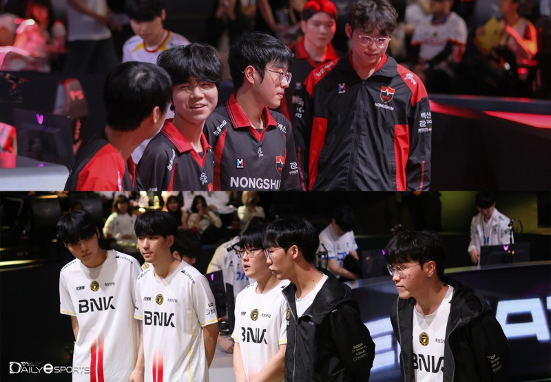 농심 레드포스-BNK 피어엑스.