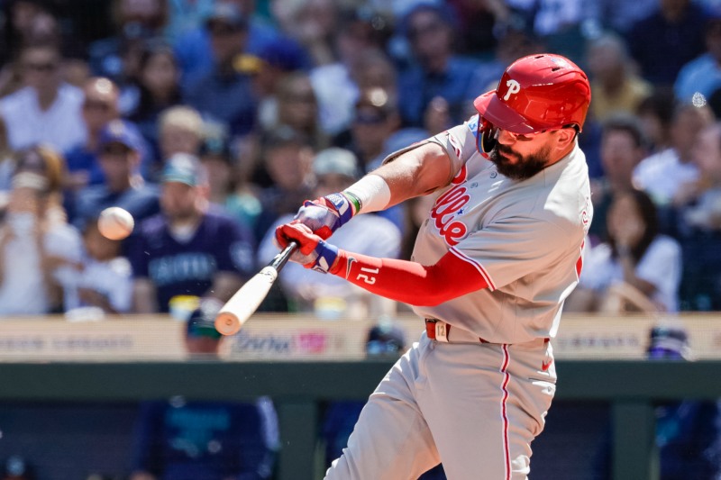 2026시즌 MLB서 가장 먼저 40홈런 친 슈워버. / 사진=연합뉴스