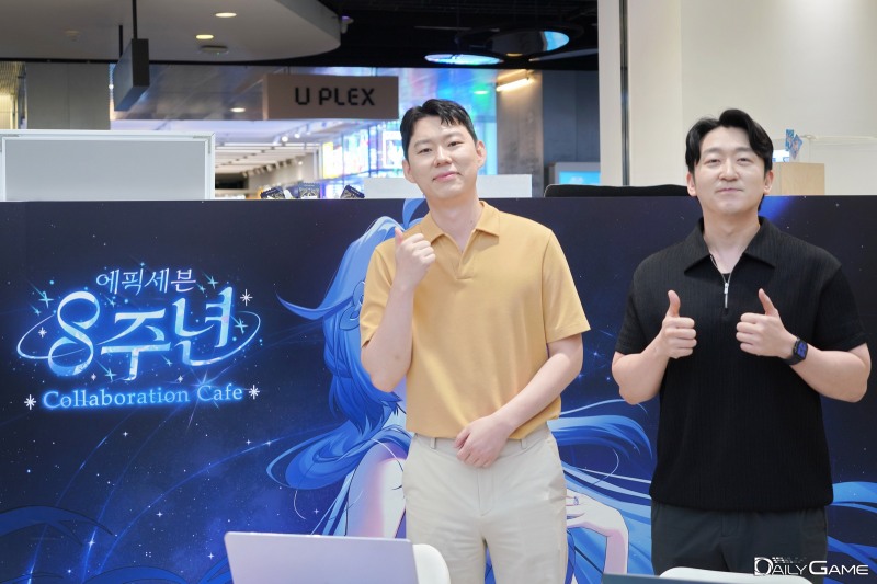 에픽세븐 개발진이 8주년을 맞이해 지금까지의 서비스와 앞으로의 발전을 이야기했다.