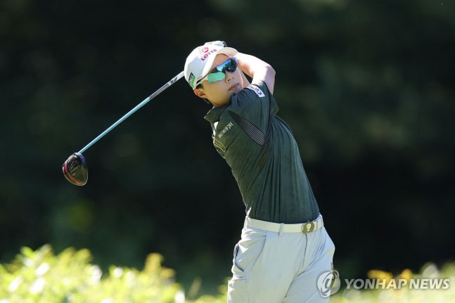 김효주의 3라운드 경기 모습 / 사진=연합뉴스