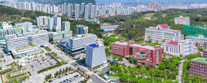 건양대학교 메디컬캠퍼스, 글로컬캠퍼스 전경. (사진제공=건양대)
