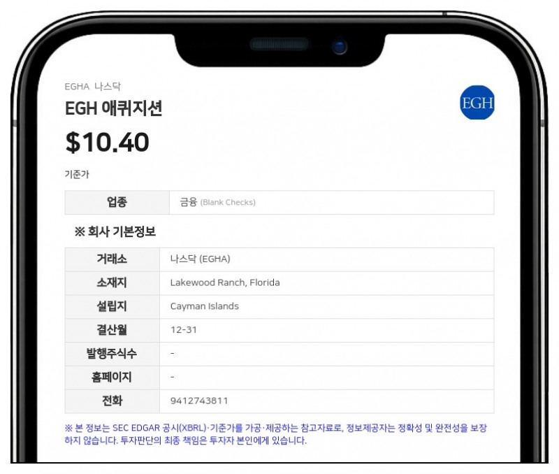 EGH 애퀴지션, 헤카테 에너지와 합병 추진 현황 발표…"대출기관 갈등 해결, 내년 1분기 초 완료 예상"