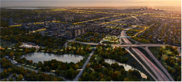 STOSS가 참여한 미국 세인트루이스의 대형 도시 그린웨이 사업, ‘브릭라인 그린웨이(Brickline Greenway)/대우건설
