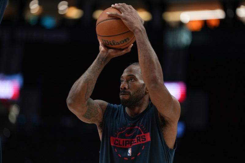 미국프로농구(NBA) LA 클리퍼스의 간판 포워드 커와이 레너드. / 사진=연합뉴스