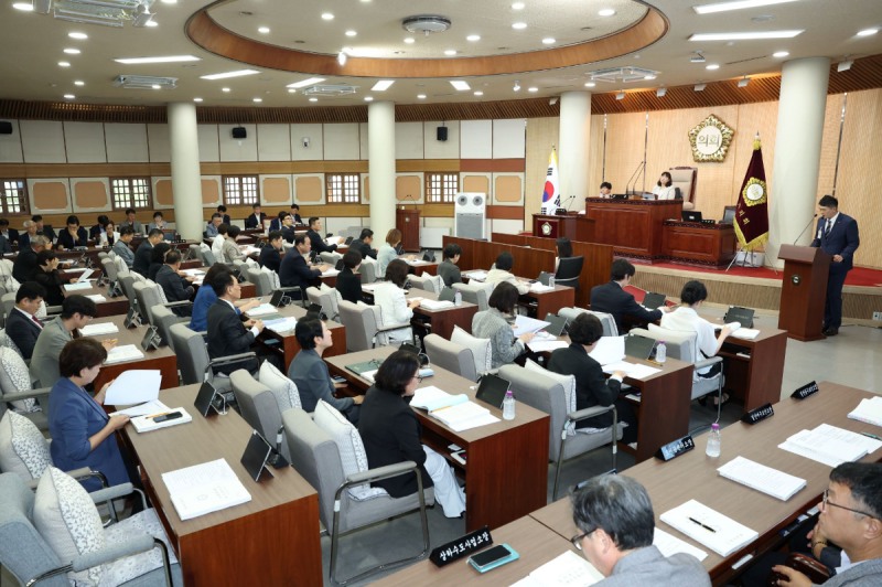 고양특례시의회,제307회 임시회 퍠회
