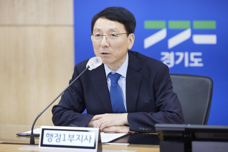 김성중 경기도 행정 1부지사. /경기도