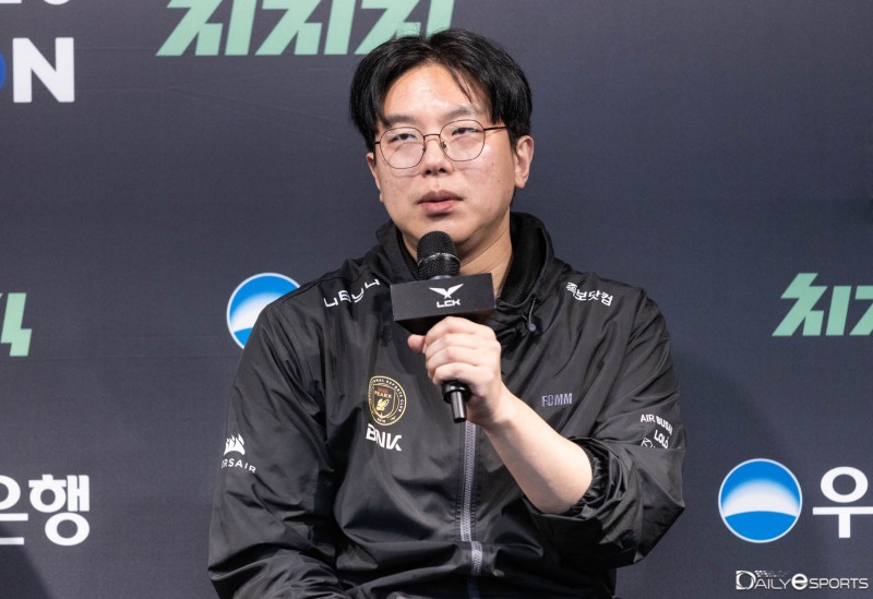 BNK 피어엑스 '이도' 박준석 감독.
