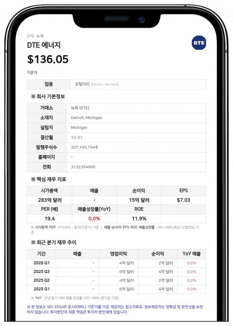 DTE 에너지 데이비드 토마스 이사, 13년 만에 이사회 은퇴 발표