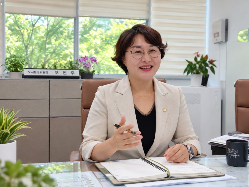 오현주 광주시의회 도시환경위원장. /송인호 기자