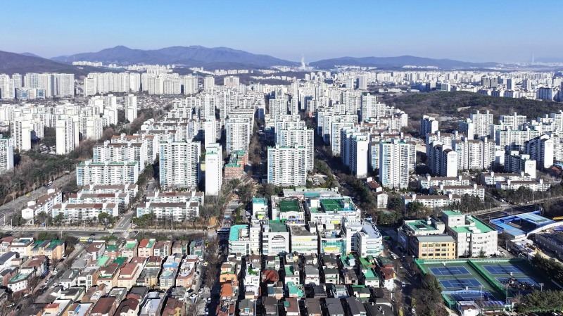 분당노후계획도시 전경. /성남시
