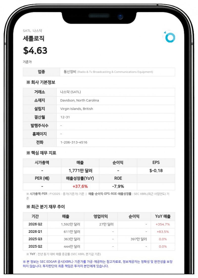 세틀로직, 신임 사장에 미 해군 중장 출신 프랭크 딕슨 위트워스 3세 선임
