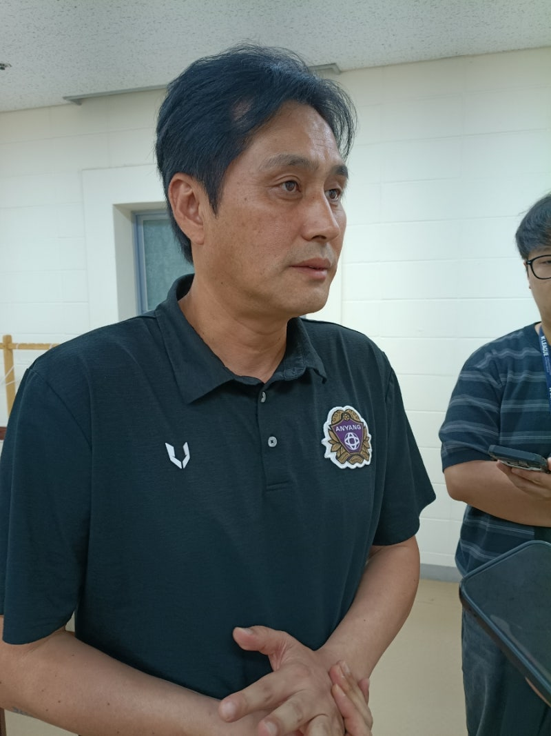안양 유병훈 감독, 촬영 : 김민성 기자