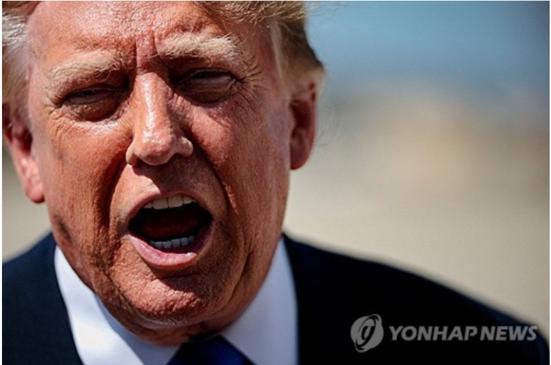 트럼프 대통령은 9일(현지시간) 미국 중간선거 직후에 이란전쟁이 끝날 것이라며 이 시점에 유가도 급락할 것이라고 말했다. 사진=로이터통신, 연합뉴스