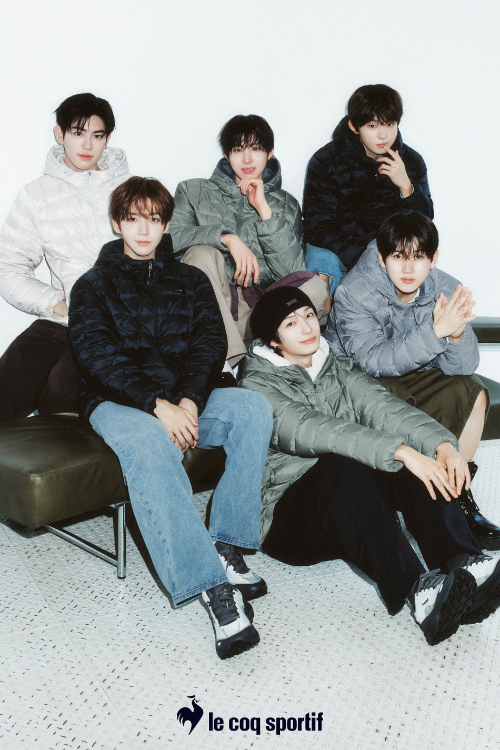 르꼬끄, 새 모델에 JYP 신인 보이그룹 ‘킥플립’ 발탁