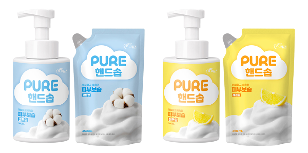 퓨어 핸드솝’ 2종 (이미지제공=피죤)