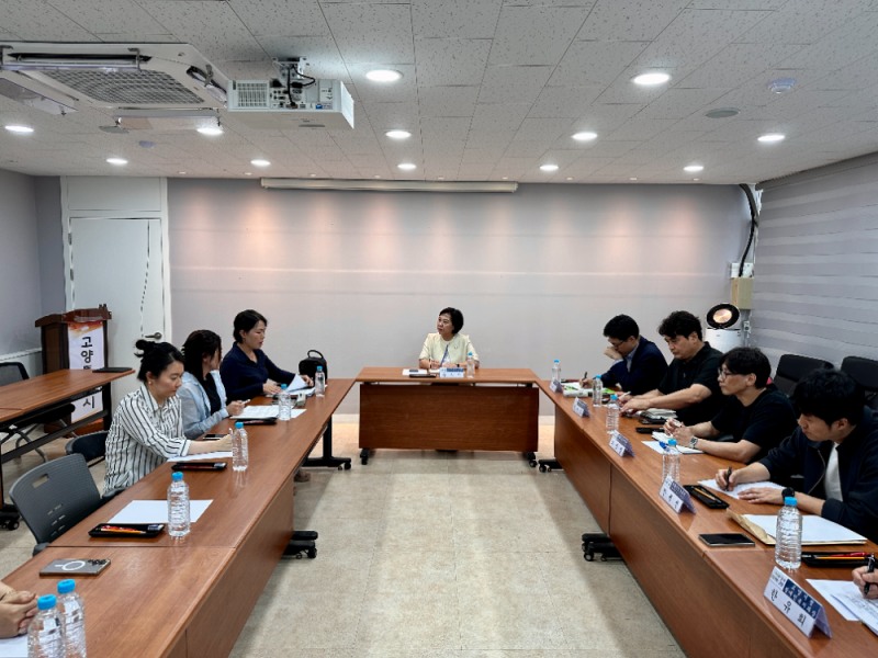 고양시재활스포츠센터 스페셜 수영반 운영 관련한 간담회