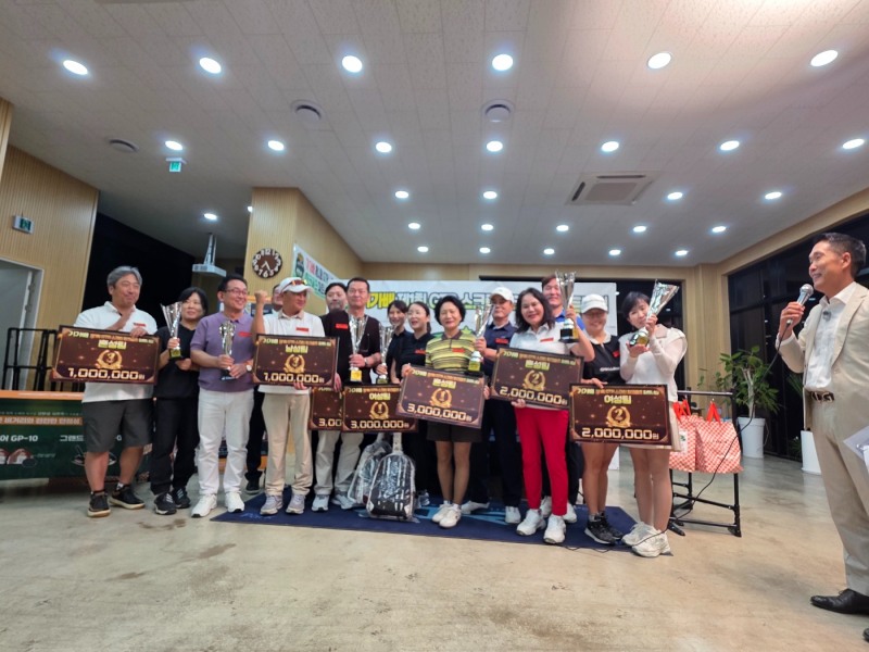 천 명이 몰려온 파크골프 축제…기가배 GTR파크스크린대회 성황리 개최