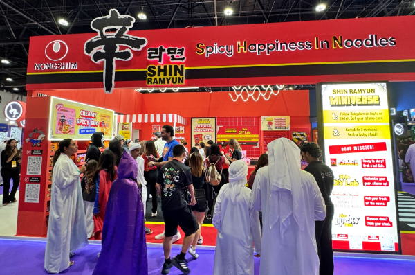 농심, 아부다비서 신라면 알렸다…UAE 코믹콘 참가