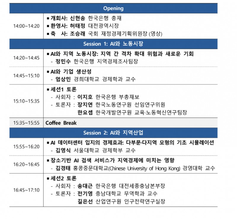 한은 “AI 확산, 수도권·비수도권 노동시장 격차 확대 위험…지역경제 기회도 공존”