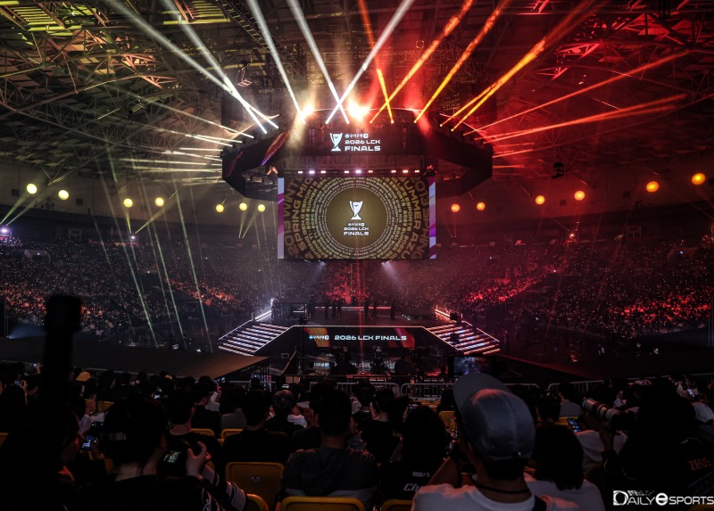 13일 KSPO돔에서 열린 LCK 결승전.