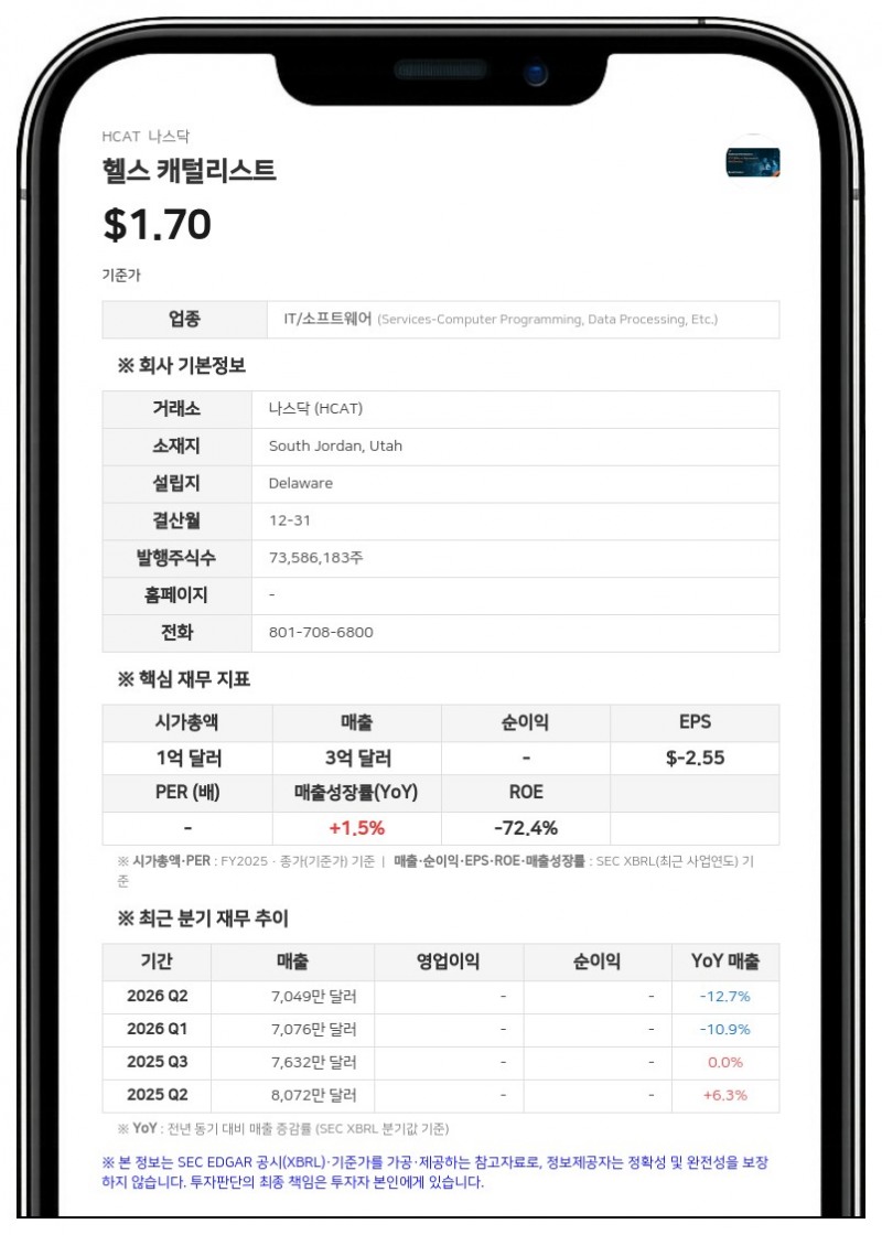 헬스 캐털리스트, 이사회 신임 이사로 타미 렐러 선임