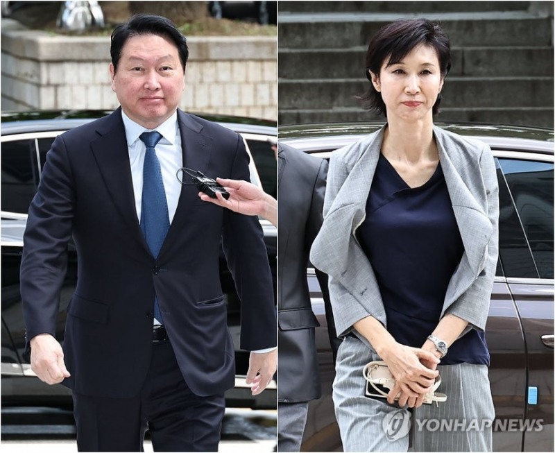 최태원, ‘동거인에 1천억 지출 발언’ 불기소에 항고