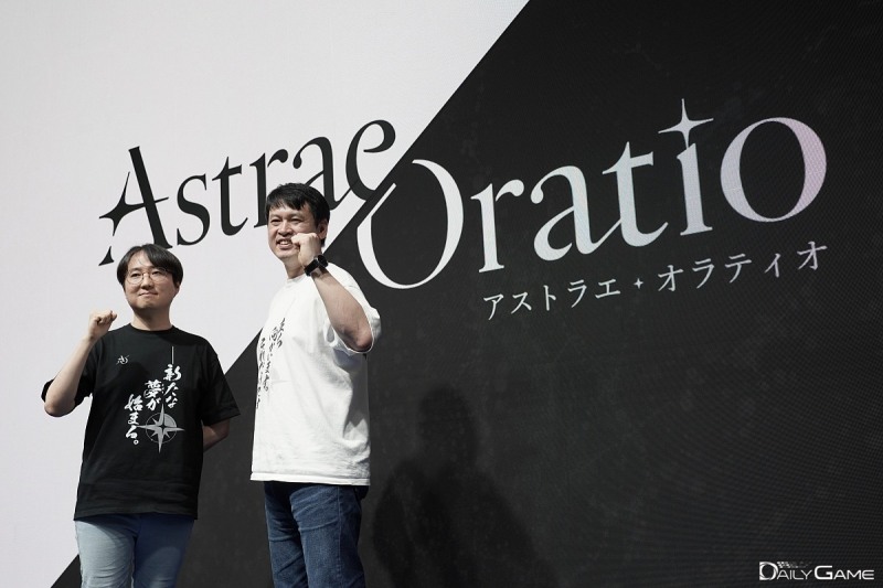 왼쪽부터 '아스트라에 오라티오' 김인 아트디렉터, 임종규 게임디렉터.