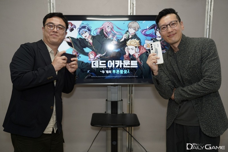 오른쪽부터 이안게임즈 박영재 공동대표, 김병기 PD.