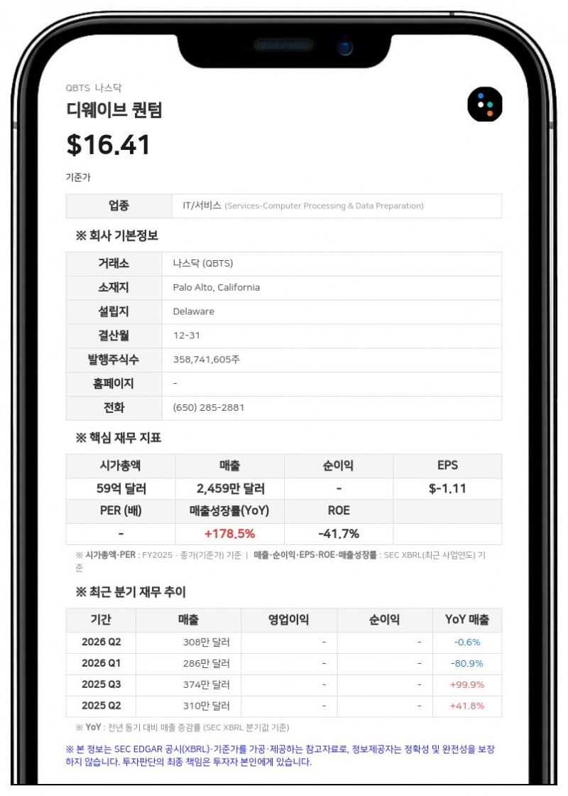 디웨이브 퀀텀, 오는 10월 서울서 '큐비츠 아시아 2026' 개최