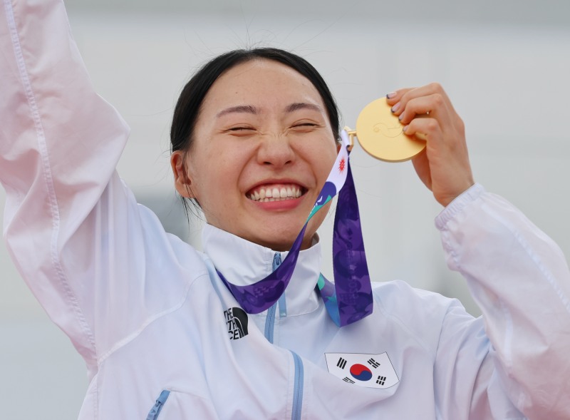 금메달 활짝. / 사진=연합뉴스